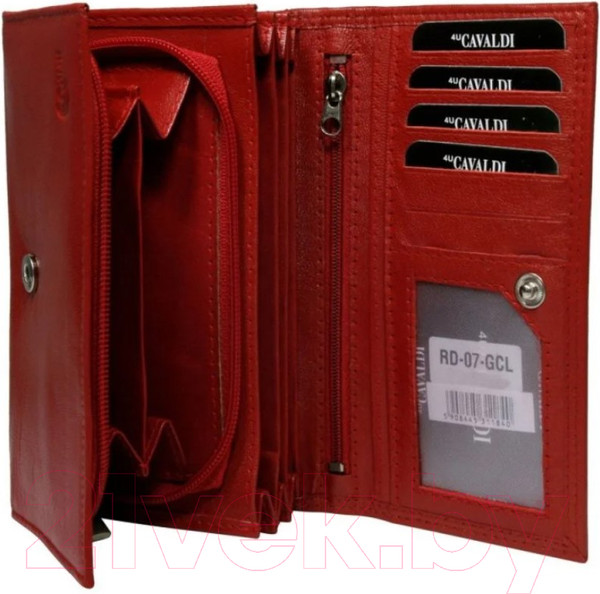 Изображение товара Портмоне Cedar 4U Cavaldi / RD-07-GCL-NL4 (красный)