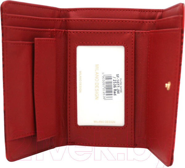 Изображение товара Портмоне Cedar Milano Design SF-1077-JM (красный)