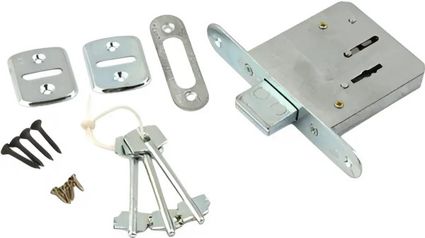 Изображение товара Замок врезной Редуктор ЗВ8-4Н (3 ключа)