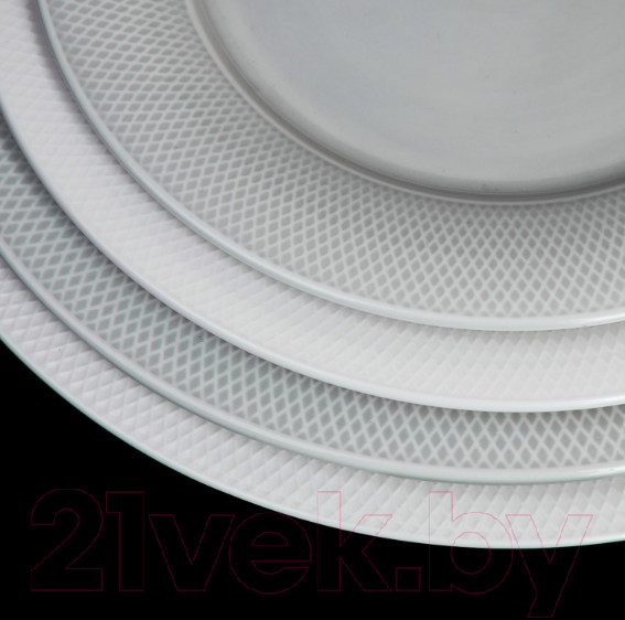 Изображение товара Тарелка столовая обеденная Corone Rosenthal LG032 / фк9933 (белый)