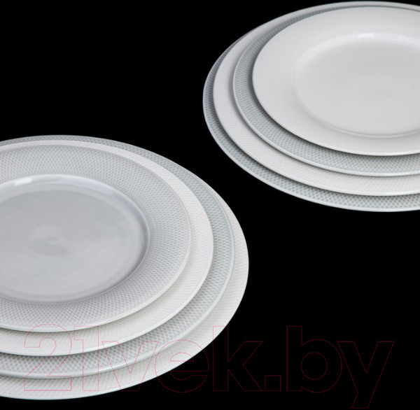 Изображение товара Тарелка столовая обеденная Corone Rosenthal LG033 / фк9932 (белый)