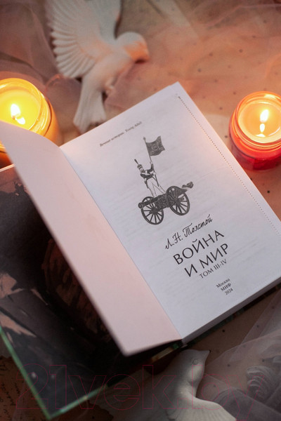 Изображение товара Книга МИФ Война и мир. Том 3-4 / 9785002143276 (Толстой Л.)