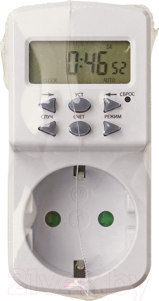 Изображение товара Розетка с таймером TDM SQ1506-0102