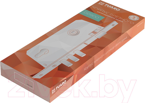 Изображение товара Замок врезной ДДФ DD900/C-45.85.3MR (900 3MR W/B) PB (латунь)