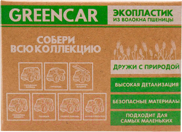 Изображение товара Автомобиль игрушечный Funky Toys Эко-машинка. Полиция / FT0278077 (синий)