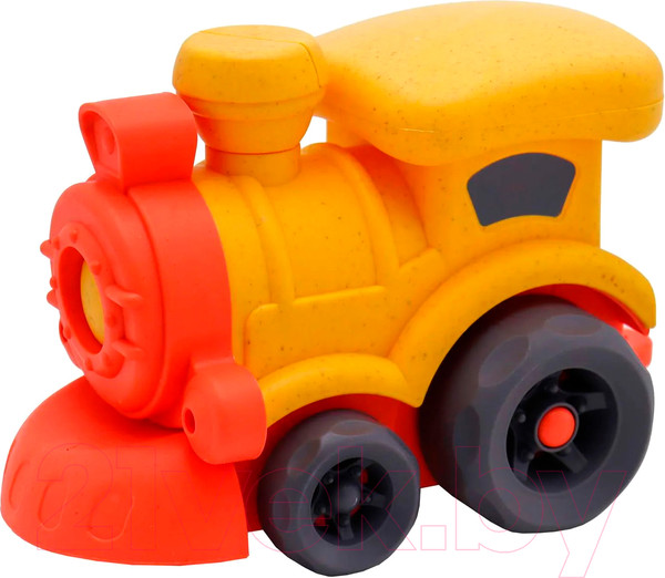 Изображение товара Автомобиль игрушечный Funky Toys Эко-машинка Поезд / FT0416349-2 (желтый)