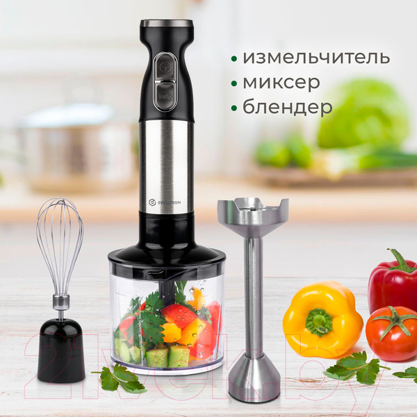 Изображение товара Блендер погружной Evolution HBS-1031 (черный)