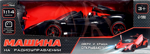 Изображение товара Радиоуправляемая игрушка Автоград Купе YF668-29A / 5036804 (черный)