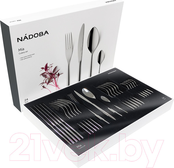 Изображение товара Набор столовых приборов Nadoba Mia 712117 (24пр)