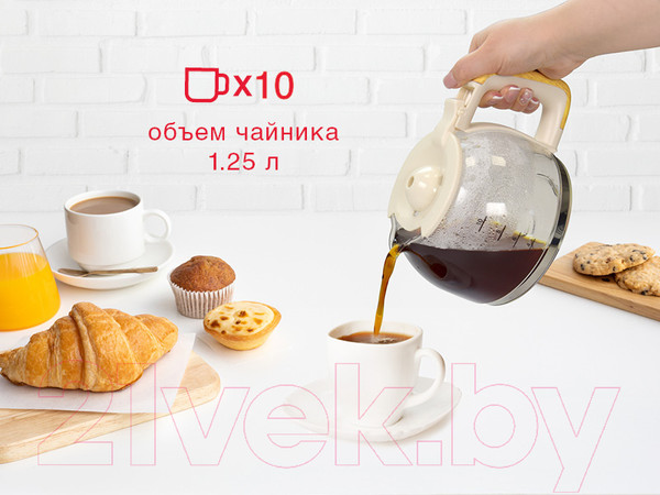 Изображение товара Капельная кофеварка Oursson CM1005/IV