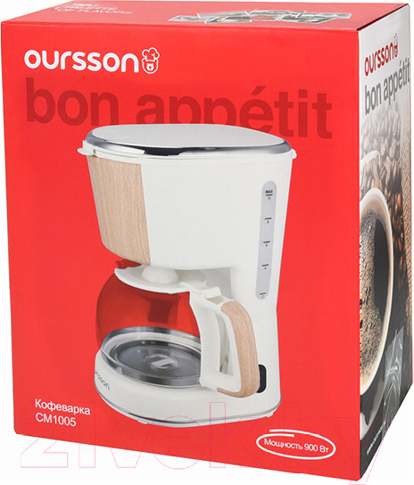 Изображение товара Капельная кофеварка Oursson CM1005/IV