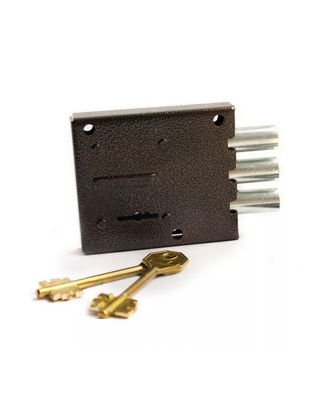 Изображение товара Замок накладной Симеко БИФ-0025-1x2-ЛК