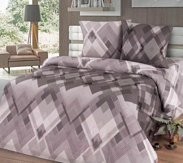 Изображение товара Комплект постельного белья Milanika Дуглас 1.5сп (бязь)