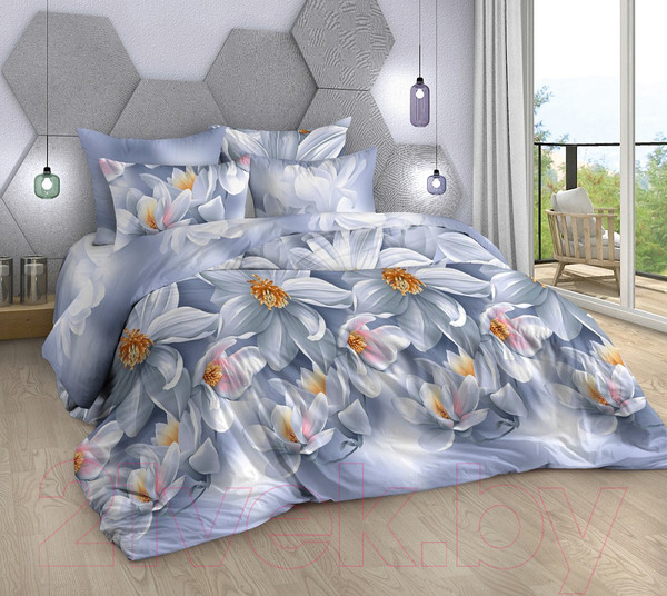 Изображение товара Комплект постельного белья Milanika Рената 1.5сп (бязь)