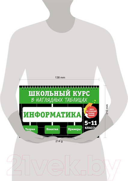 Изображение товара Учебное пособие Эксмо Информатика: 5-11 классы / 9785041895808 (Тимофеева Е.В.)