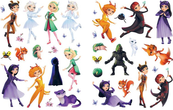 Изображение товара Развивающая книга Эксмо Царевны и Таинственная гостья. С прикольными наклейками