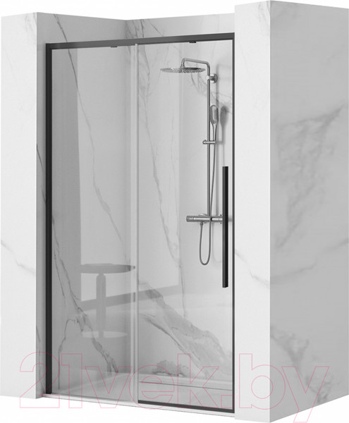 Изображение товара Душевая дверь REA Solar REA-K6359 (черный)