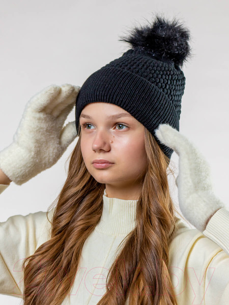 Изображение товара Шапка Isee A7-19 (р.52-56, черный)