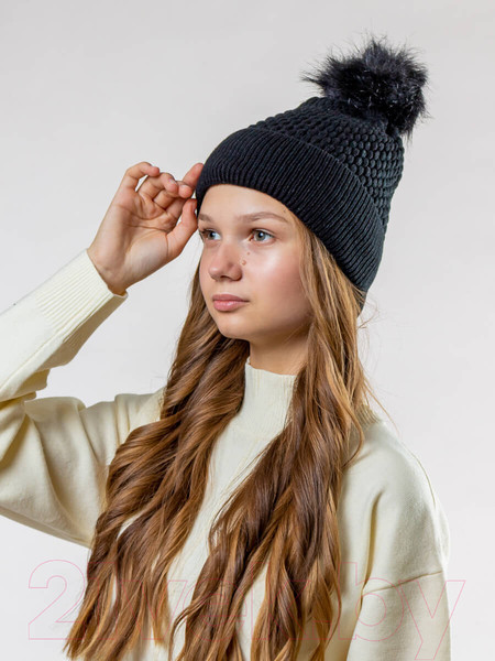 Изображение товара Шапка Isee A7-19 (р.52-56, черный)