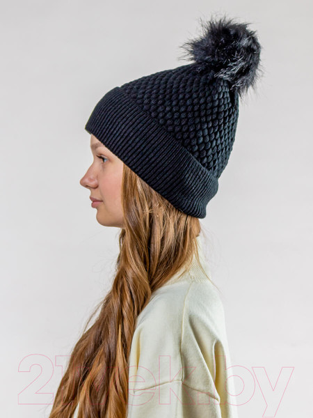 Изображение товара Шапка Isee A7-19 (р.52-56, черный)