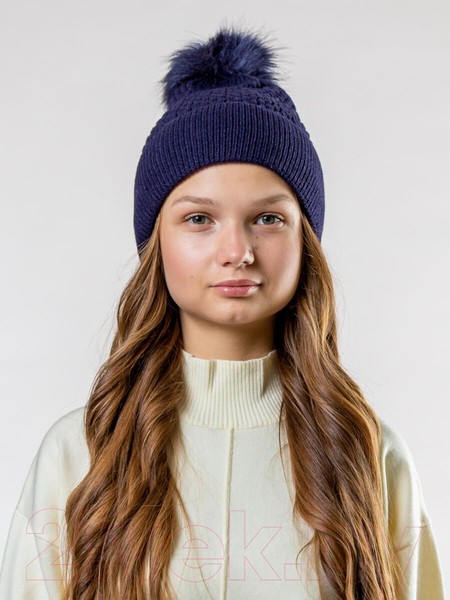 Изображение товара Шапка Isee A7-19 (р.52-56, темно-синий)