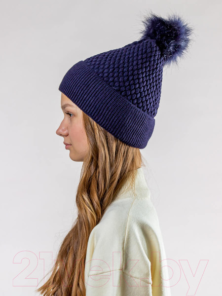 Изображение товара Шапка Isee A7-19 (р.52-56, темно-синий)