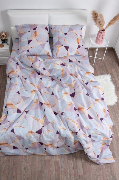 Изображение товара Комплект постельного белья Milanika Аксиома Евро (бязь)