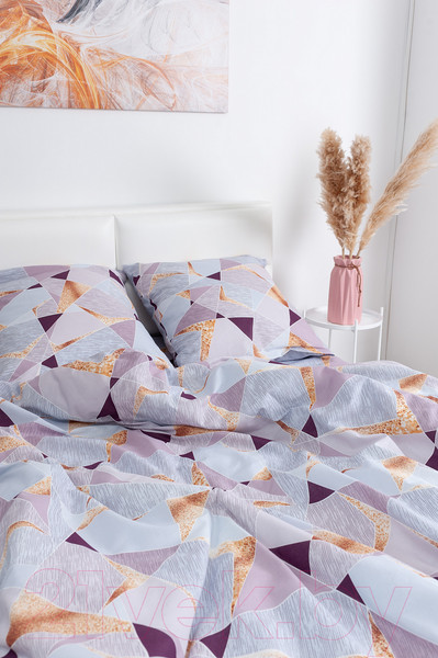 Изображение товара Комплект постельного белья Milanika Аксиома Евро (бязь)