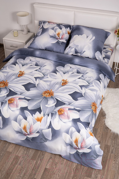 Изображение товара Комплект постельного белья Milanika Рената 1.5сп (бязь)