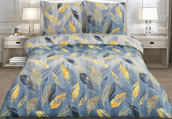 Изображение товара Комплект постельного белья Milanika Шанель Семейный (бязь)