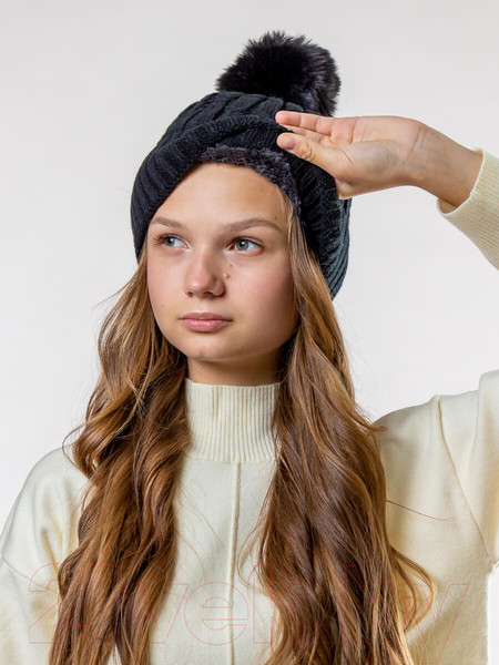 Изображение товара Шапка Isee V5-18 (р.52-56, черный)