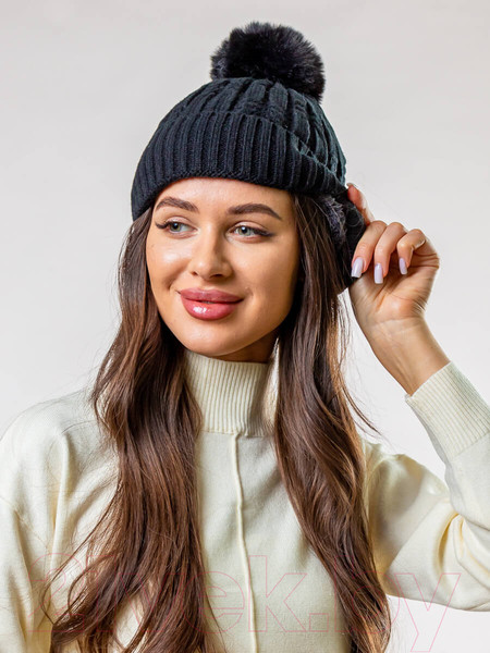 Изображение товара Шапка Isee V5-18 (р.52-56, черный)