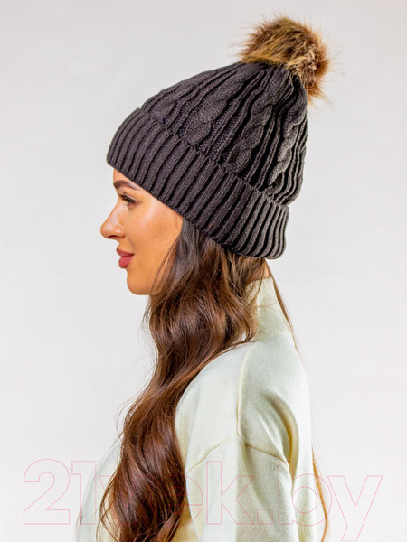 Изображение товара Шапка Isee F5-15 (р.52-56, шоколадный)