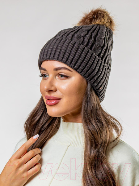 Изображение товара Шапка Isee F5-15 (р.52-56, шоколадный)