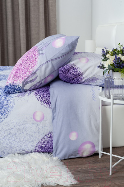 Изображение товара Комплект постельного белья Milanika Николь 2сп с европростыней (бязь)