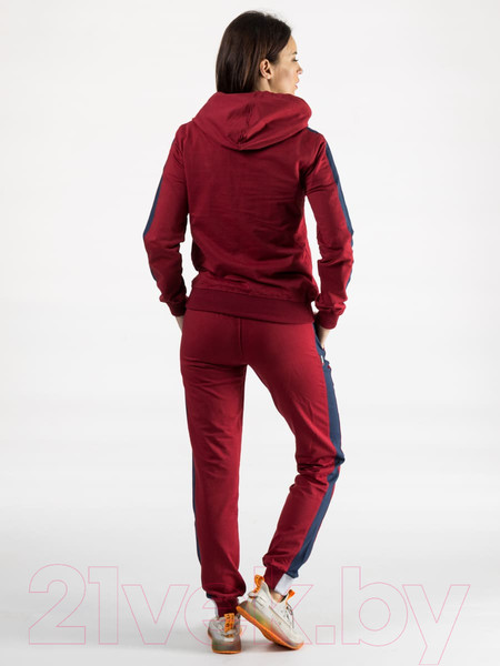 Изображение товара Спортивный костюм Isee FN-55715 (р.50, бордовый)