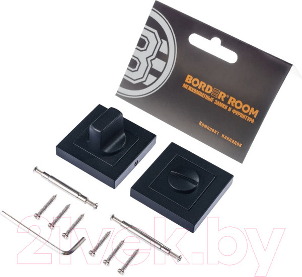 Изображение товара Фиксатор дверной защелки Border 489.60 (черный)