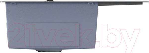 Изображение товара Мойка кухонная Mixline Pro 552926 (черный графит, с сифоном)