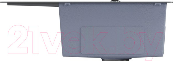 Изображение товара Мойка кухонная Mixline Pro 552929 (черный графит, с сифоном)