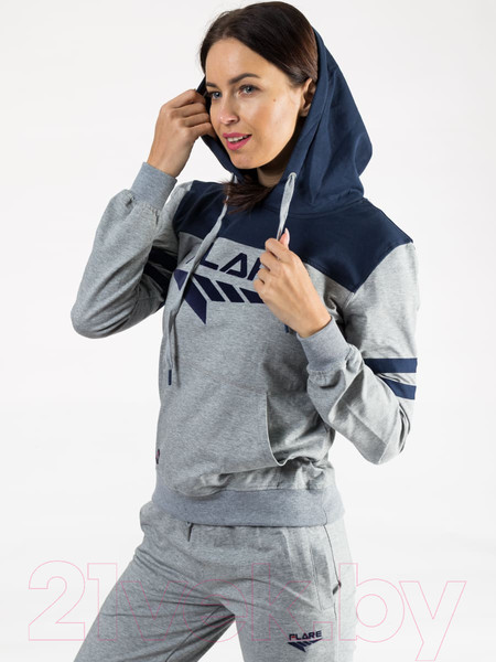 Изображение товара Спортивный костюм Isee FN-55716 (р.50, серый/синий)