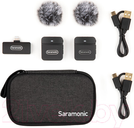 Изображение товара Радиосистема микрофонная Saramonic Blink100 B4 (TX+TX+RXDI) 