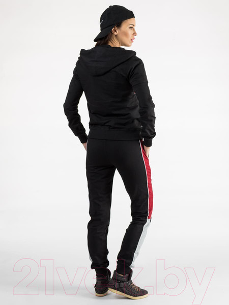 Изображение товара Спортивный костюм Isee FN-55718 (р.50, черный/бордовый)