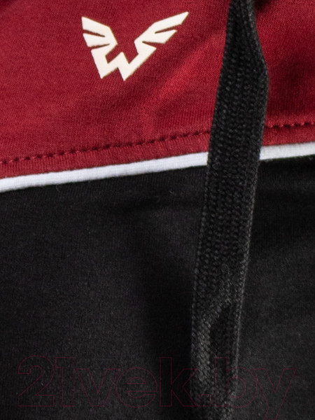 Изображение товара Спортивный костюм Isee FN-55718 (р.50, черный/бордовый)