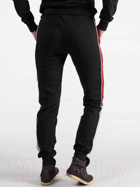 Изображение товара Спортивный костюм Isee FN-55718 (р.50, черный/бордовый)