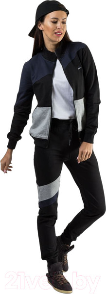 Изображение товара Спортивный костюм Isee FN-55719 (р.44, черный/синий)