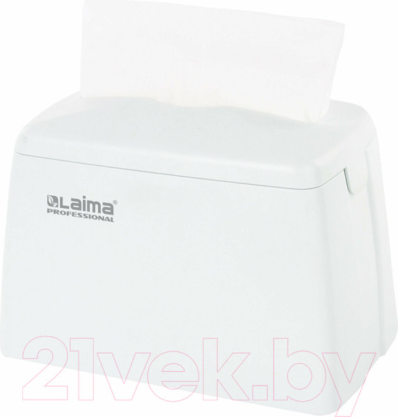 Изображение товара Диспенсер для салфеток Laima Original 605771 (белый)
