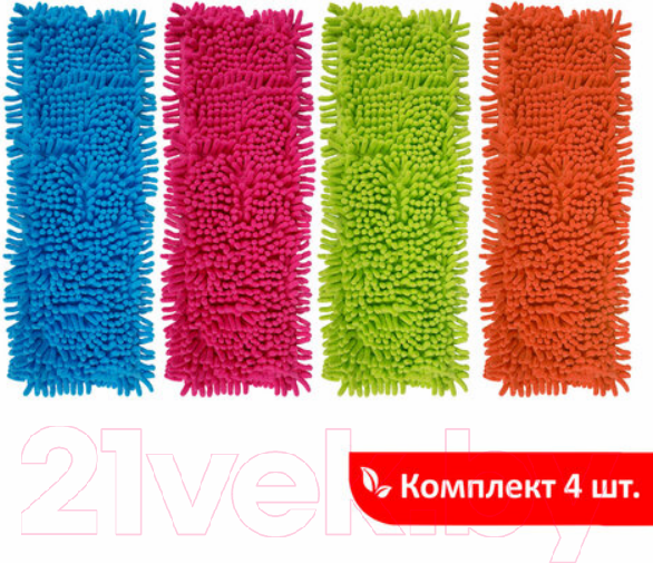 Изображение товара Моп для швабры Laima 607460 (4шт)