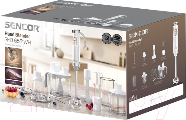 Изображение товара Блендер погружной Sencor SHB 6551WH