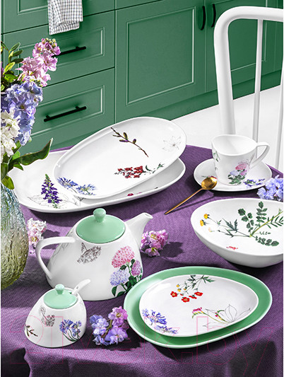 Изображение товара Заварочный чайник Elan Gallery Ботанический атлас / 540798