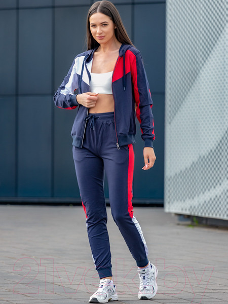 Изображение товара Спортивный костюм Isee FN-55714 (р.44, темно-синий)